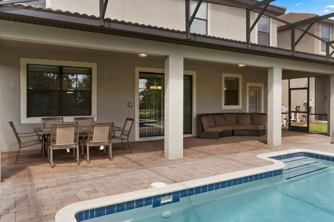 Rolling Skies 9Br Pool & Spa Near Disney Davenport